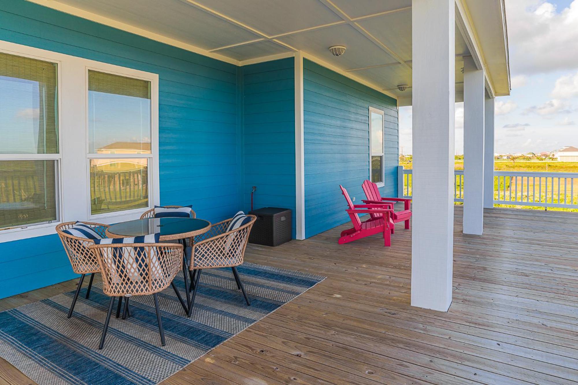 Thebluebee- Stunning Ocean Views With Firepit Villa Bolivar Peninsula Dış mekan fotoğraf