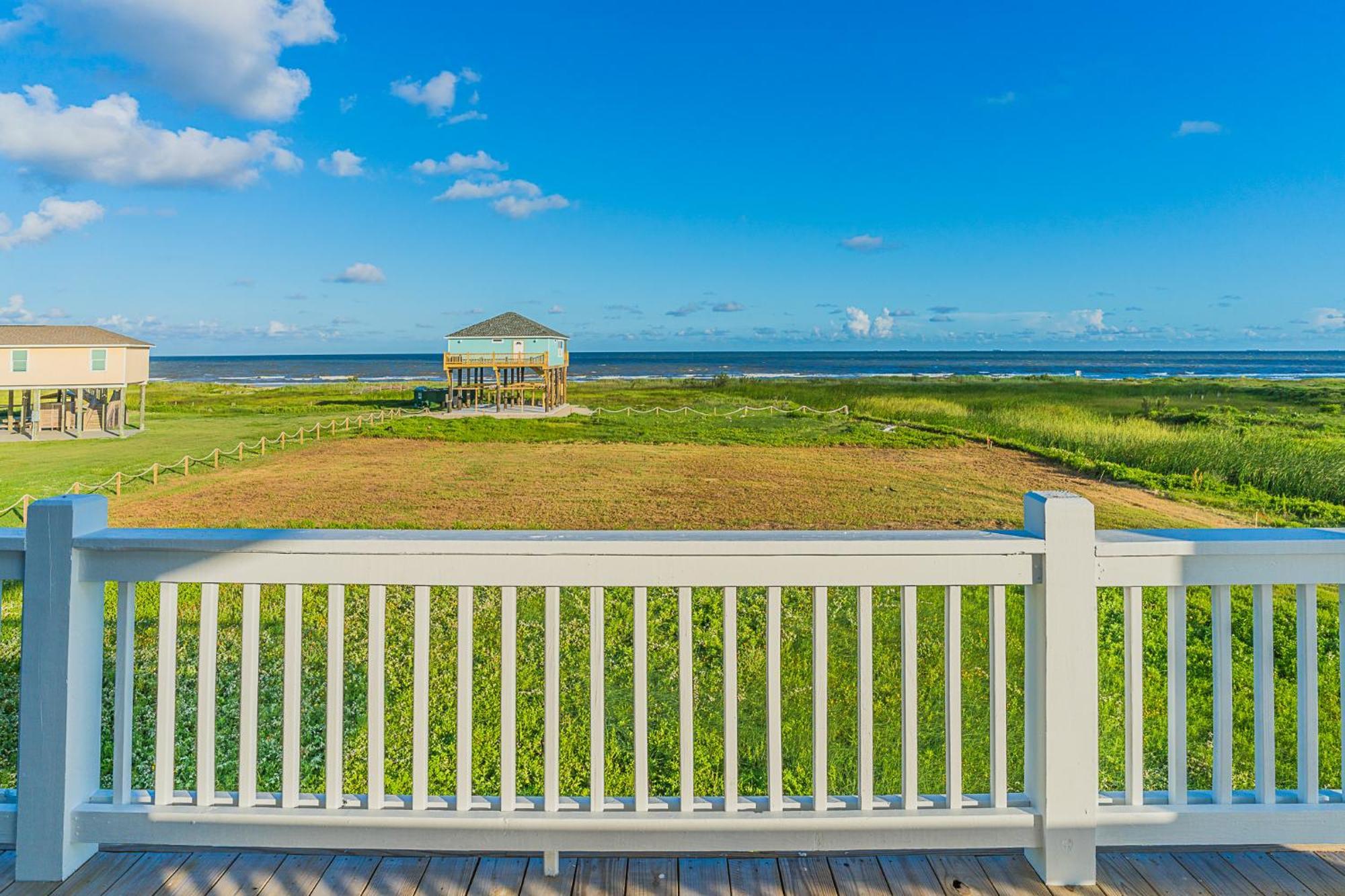 Thebluebee- Stunning Ocean Views With Firepit Villa Bolivar Peninsula Dış mekan fotoğraf